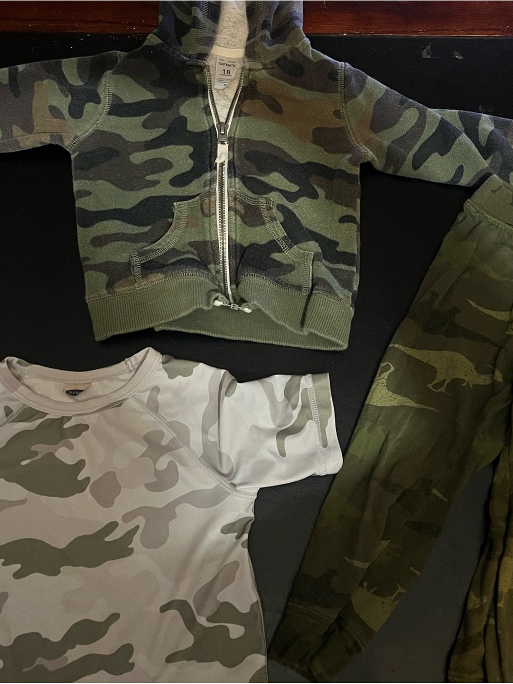 Lot of three Camo Items-18M-2T
